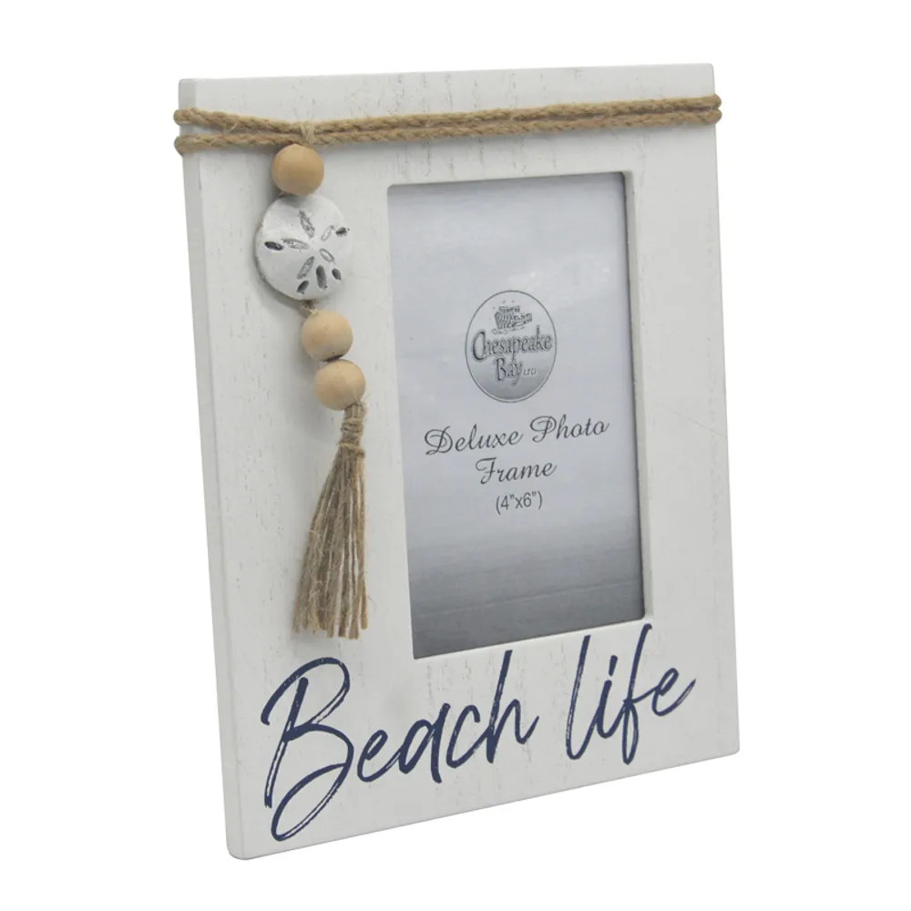 8-3/4" BEACH LIFE PHOTO FRAME