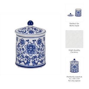 HADWICKOAK BLUE CANDLE 6 (IN) 9