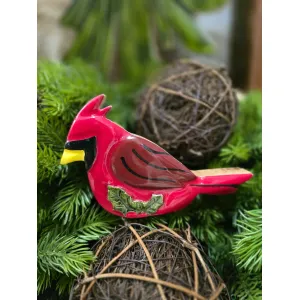 Sitting Cardinal  2x4in 1