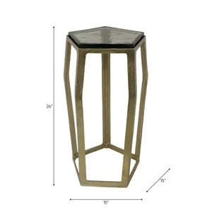 HANNAHVALE GOLD TABLE 26 (IN) 9