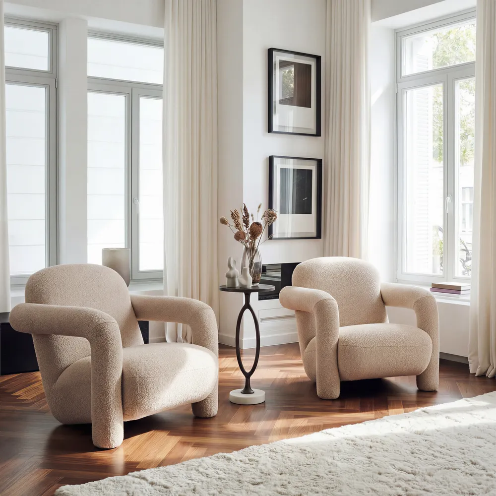 Selenya Accent Chair Beige