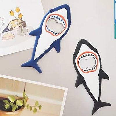 BARTENDER'S BOTTLE OPENER MAGNET - SHARK