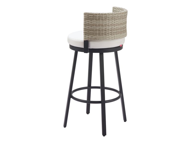 Midnight Wave Barstool White 6