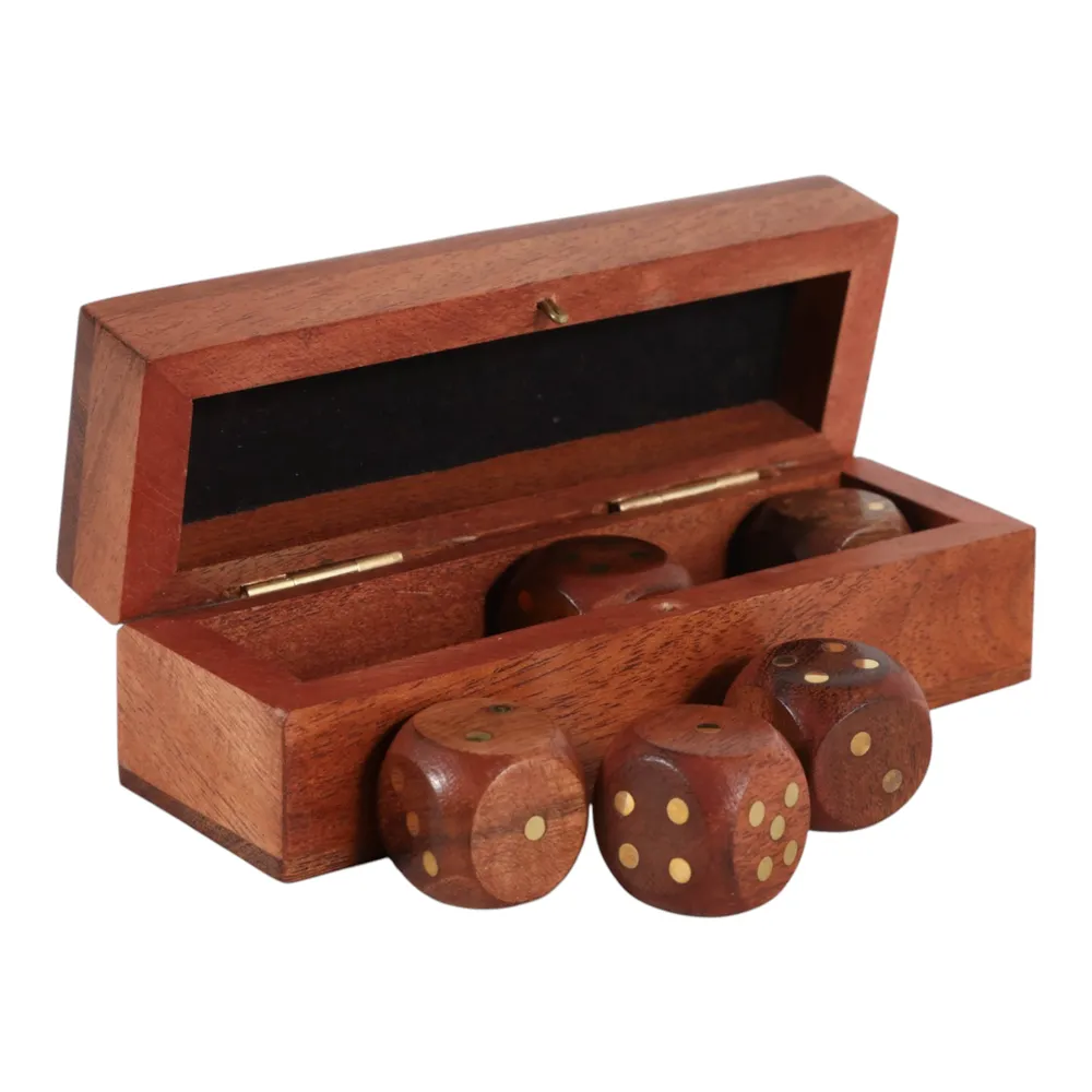 BAKERBEACH SET OF 5 BROWN GAMES 2 (IN)