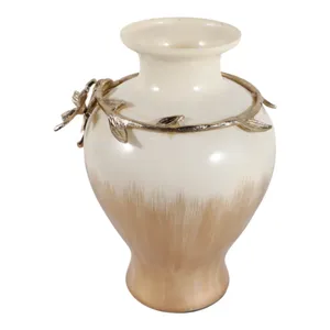 HOPEPORT GOLD VASE 15 (IN) 6
