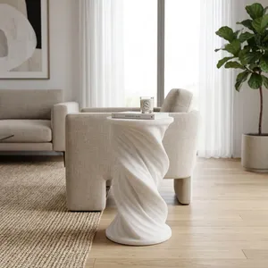 STANTONMILL WHITE TABLE 22 (IN) 10