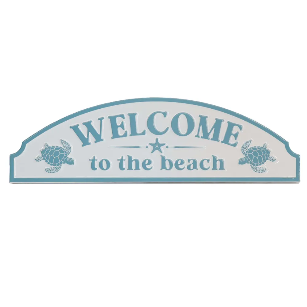 24" WELCOME TO THE BEACH SIGN