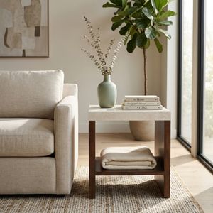 BAKERCLIFF IVORY TABLE 23 (IN) 11