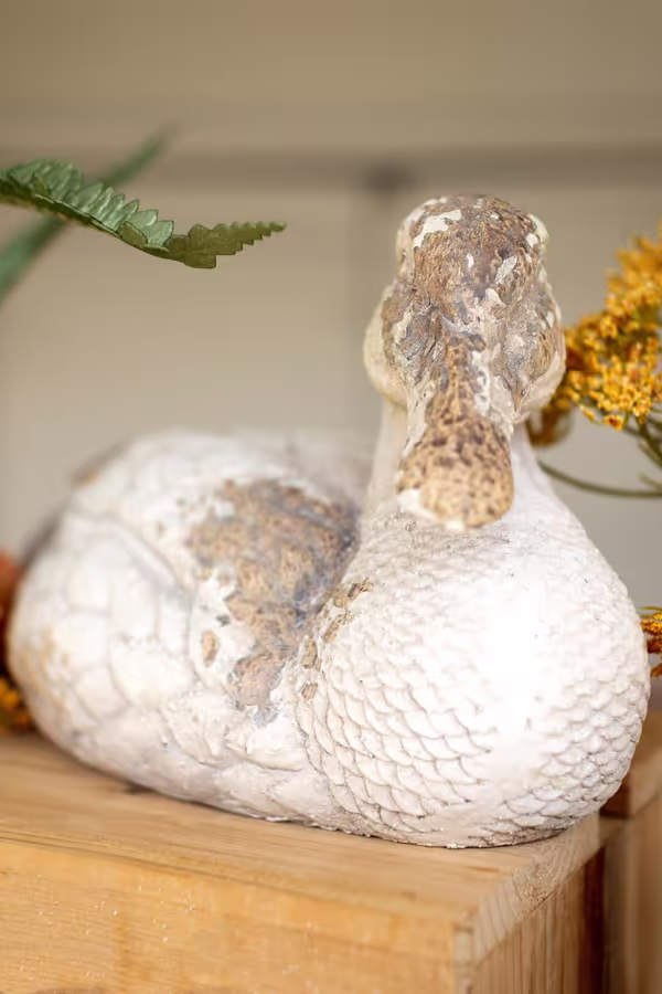 Faux Concrete Duck