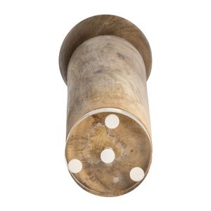 DOVERWELL BROWN CANDLE HOLDER 14 (IN) 6