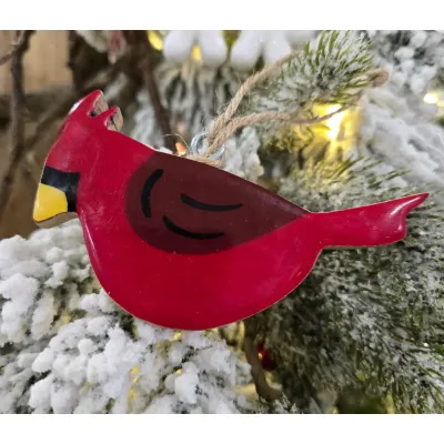 Love Bird Ornament 2x4in
