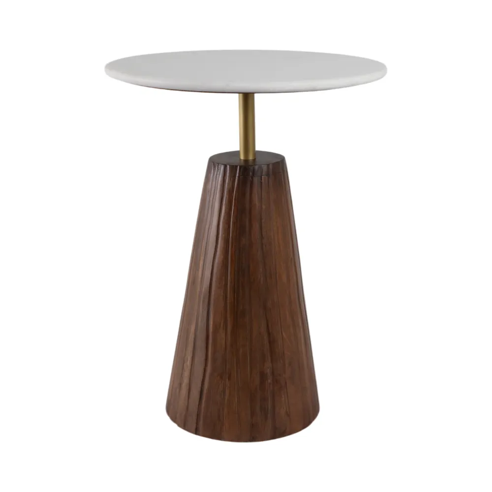 ZEBWAY BROWN TABLE 22 (IN)