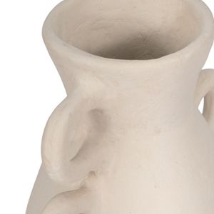 ARLOBEACH IVORY VASE 12 (IN) 6