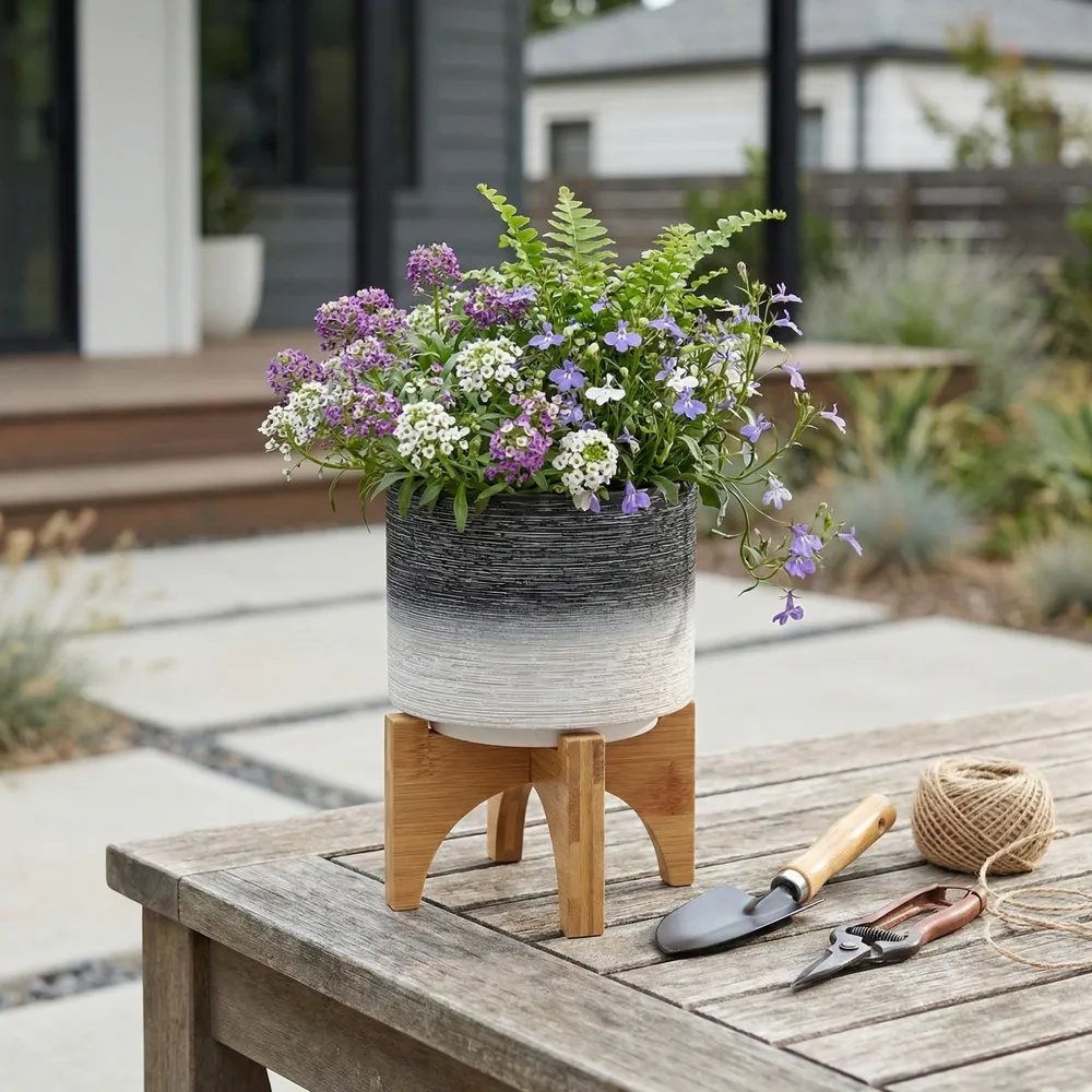 GRANGERLAND GRAY PLANTER 6 (IN)