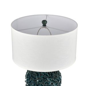 Larkin 27.5'' High 1-Light Table Lamp - Green Glaze 3