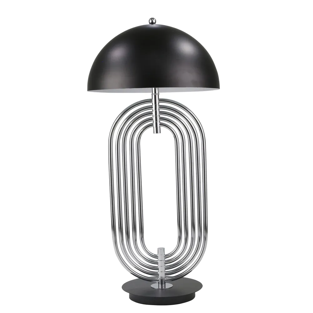 RUSHMORE SILVER LAMP 28 (IN)