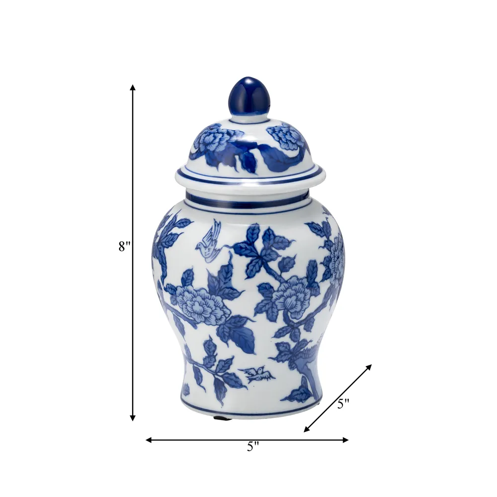 GUNNSHAW BLUE CHINOISERIE 9 (IN)