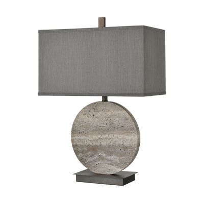 Vermouth 26.5″ High 1-Light Table Lamp - Gray