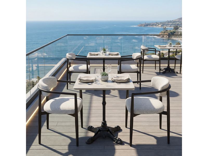 Alfresco Dining Table Gray 10