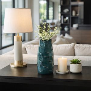 GLOVERDALE BLUE VASE 11 (IN) 2