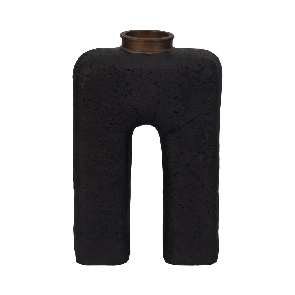 ROLANDCREST BLACK VASE 15 (IN)