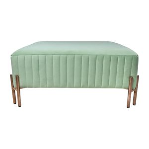ARNETTPARK GREEN OTTOMAN 18 (IN) 3