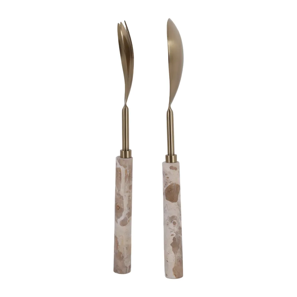 ALDEROAK SET OF 2 TAN SERVEWARE 1 (IN)