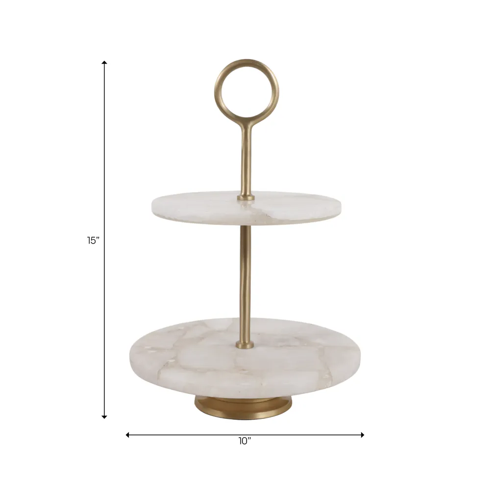 FERNOAK WHITE SERVEWARE 15 (IN)