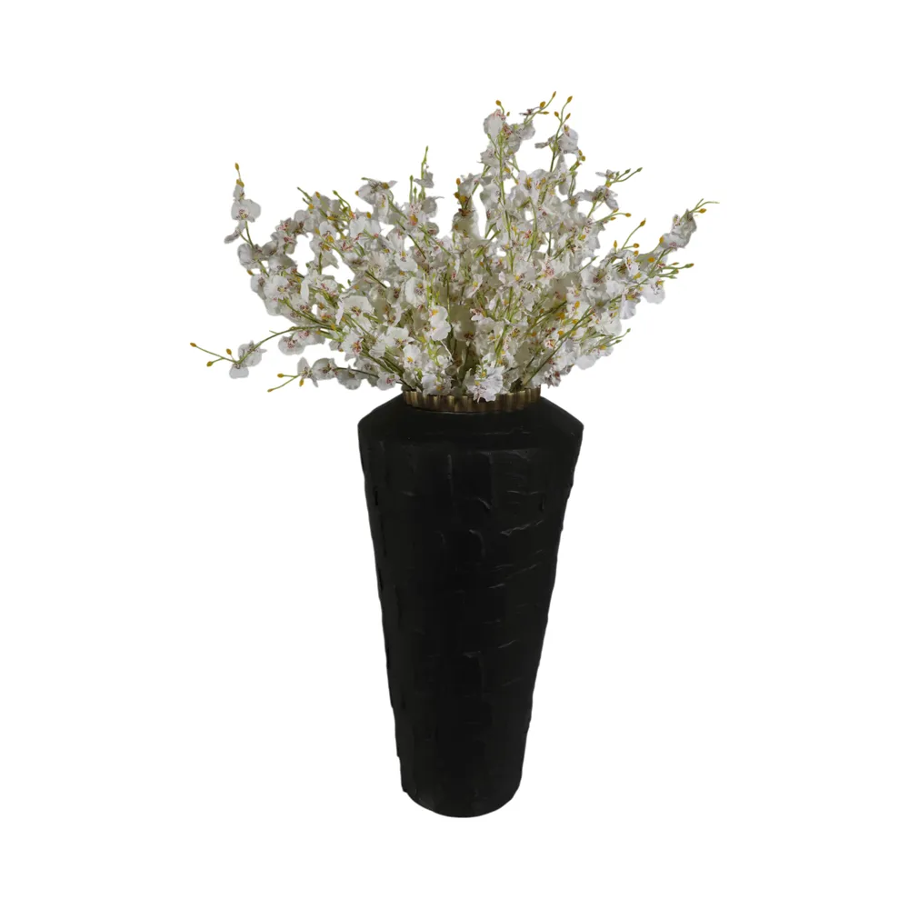 CLOVERSIDE BLACK VASE 27 (IN)