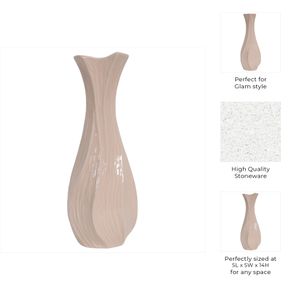 BARDENDALE PINK VASE 14 (IN) 8