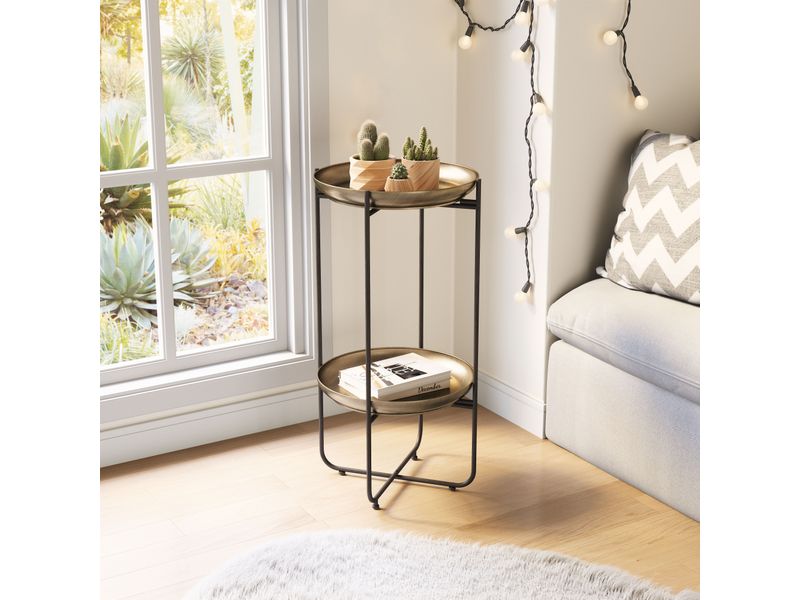 Bronson Accent Table Bronze 2
