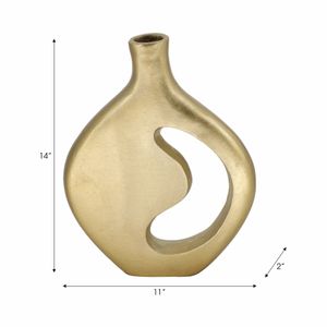 EDGARHAM GOLD VASE 14 (IN) 10