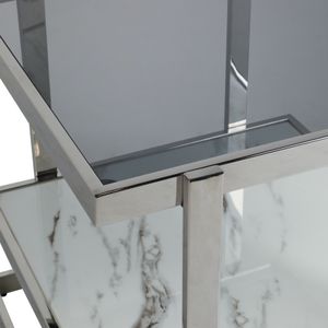 HADFIELD SILVER TABLE 24 (IN) 7