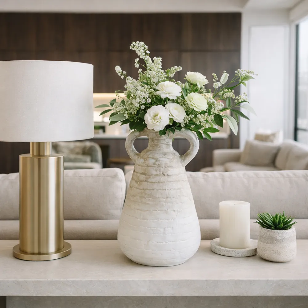 LENNONMORE IVORY VASE 18 (IN)