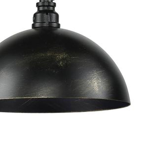 Mulvaney 49'' Wide 3-Light Linear Chandelier - Black 4