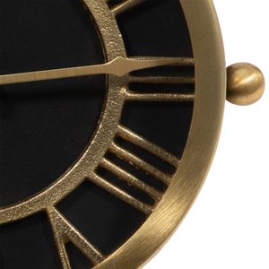 GLASTONLEY BLACK CLOCK 7 (IN) 6