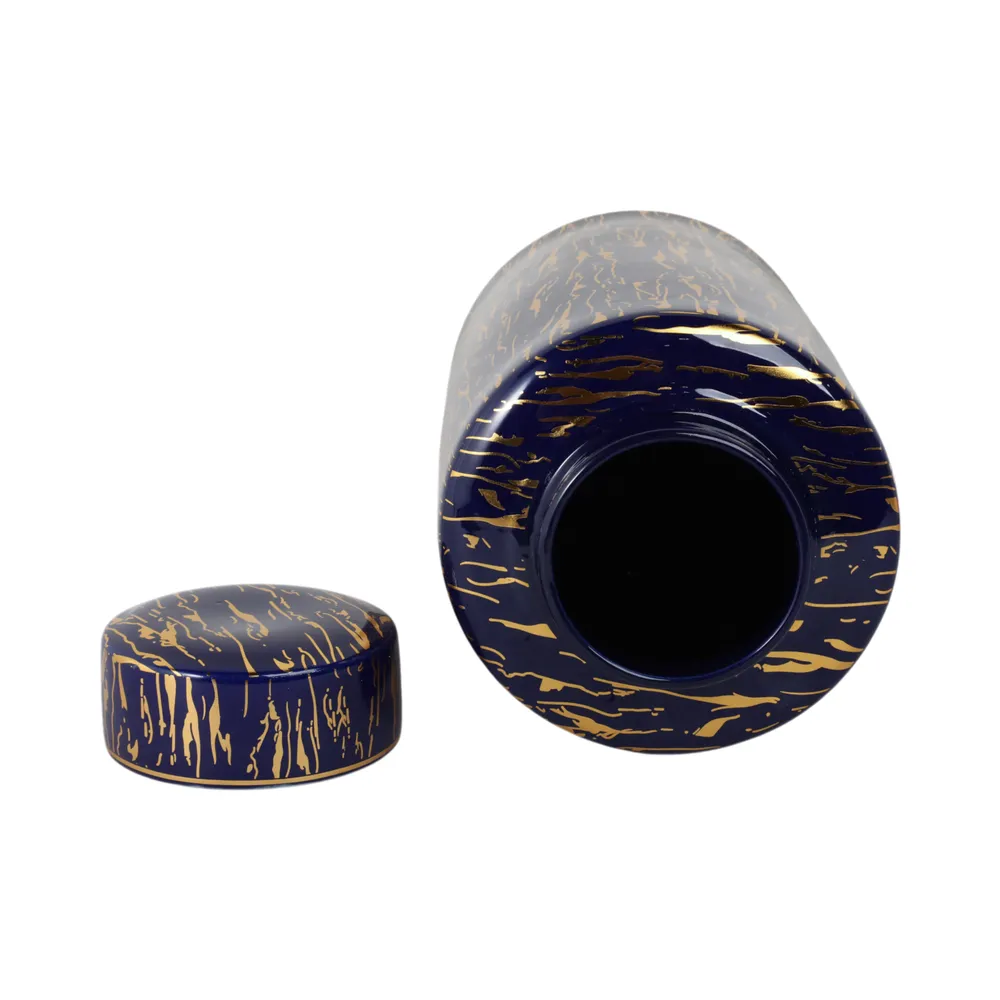 DUFFYSHAW BLUE JAR 16 (IN)