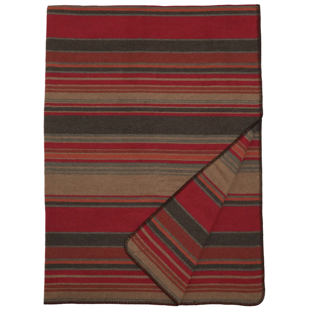 Hudson Garnet Throw