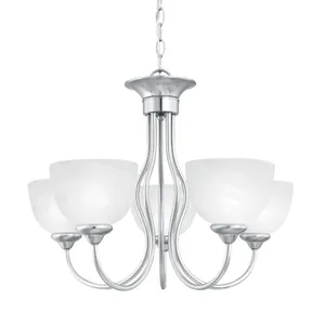 Tahoe 24'' Wide 5-Light Chandelier - Brushed Nickel 1