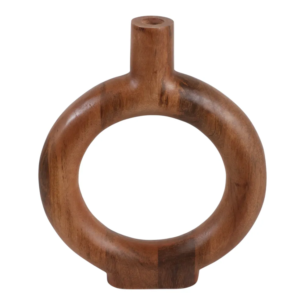 DRAPERWELL BROWN VASE 14 (IN)