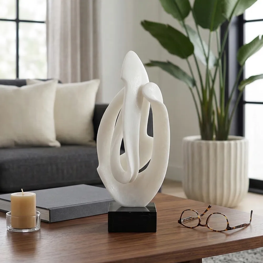 RYLANLEY WHITE DECOR 14 (IN)