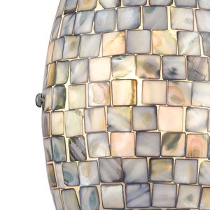 Capri 8'' High 1-Light Sconce - Satin Nickel 4