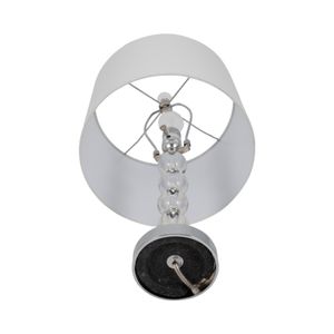 GUNNHAVEN SET OF 2 SILVER LAMPS 22 (IN) 8