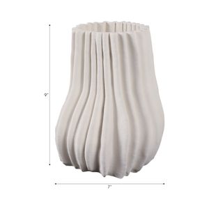 FIONAGROVE IVORY VASE 9 (IN) 9