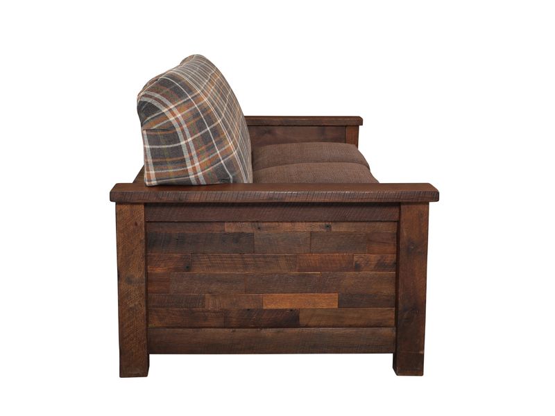 Barnwood  Americana Sofa - Customer Fabric - Seat:  Fabric TBD; Backrest:  Fabric TBD 4