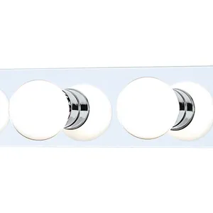 Vanity Strips 24'' Wide 4-Light Vanity Light - Chrome 3