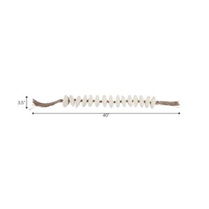 PALMERSIDE WHITE BEAD 4 (IN) 9