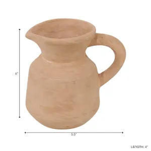 REIDWOOD RED VASE 6 (IN) 6