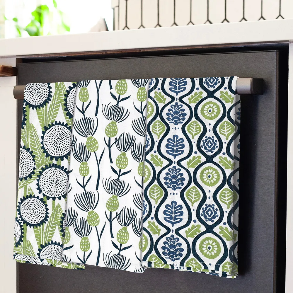 Foraging Cotton Kitchen Towels (Set of 3)