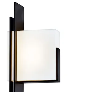 Oak Park 25'' High Integrated LED Outdoor Sconce - Matte Black 3